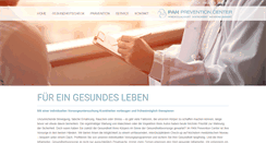 Desktop Screenshot of pan-prevention.de